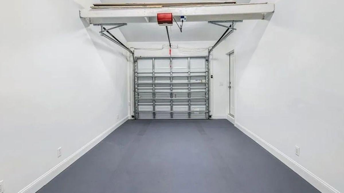 Take a Look at This Streamlined Single-Car Garage with Functional Design