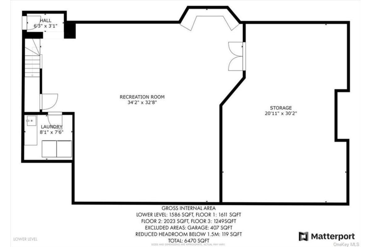 Walk Out to a Spacious Recreation Room and Handy Storage Area in This Lower Level