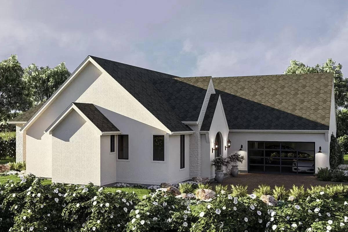 Step into the Sleek Elegance of this Gabled Modern Ranch