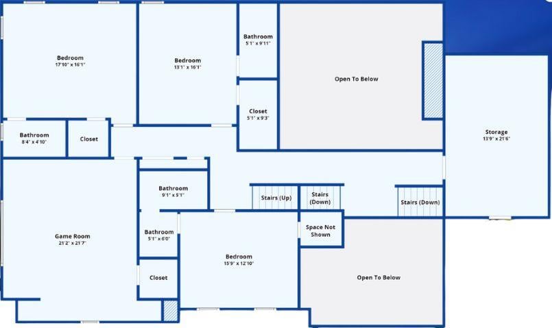 Discover the Game Room Orientation in This Thoughtful Upper-Level Plan