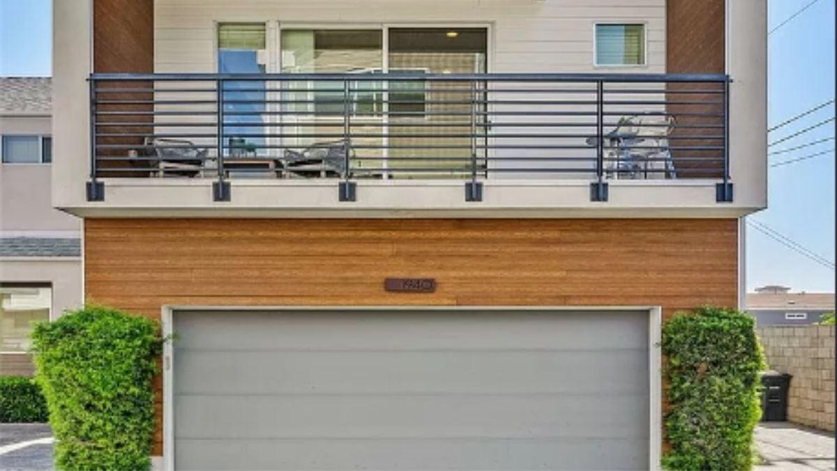 Check Out the Sleek Balcony Overlooking This Modern Facade
