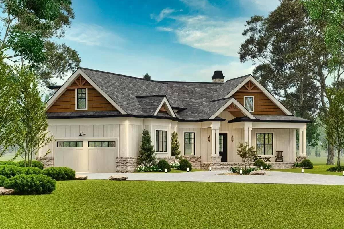 Notice the Mixed Siding and Charming Dormer—A Craftsman Classic