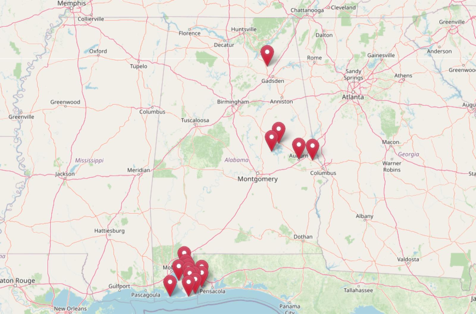 18 Alabama Housing Markets at High Risk of a Crash (May 2025)