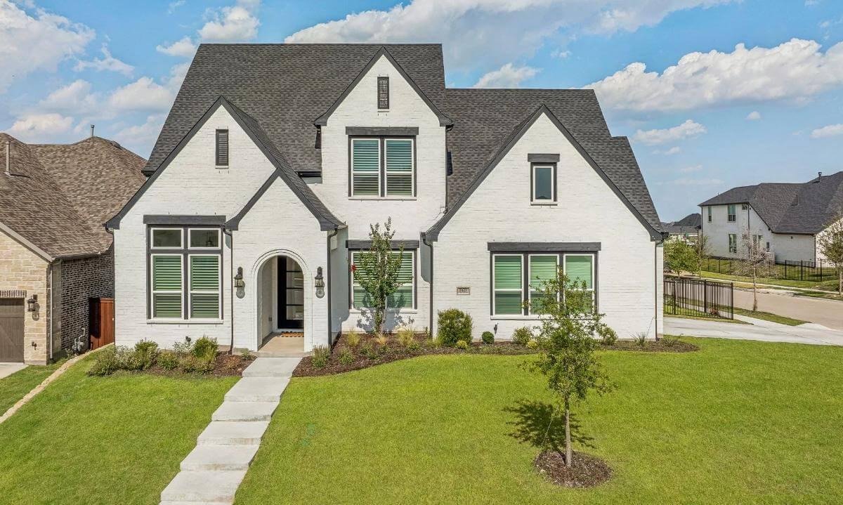Classic Gables Meet Modern Simplicity in This Tudor Exterior