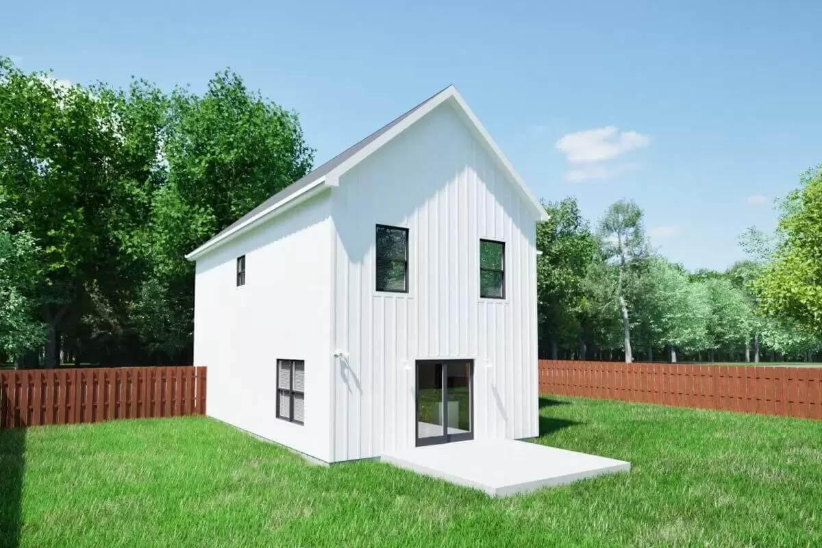 Modern Farmhouse Exterior with a Hint of Minimalism
