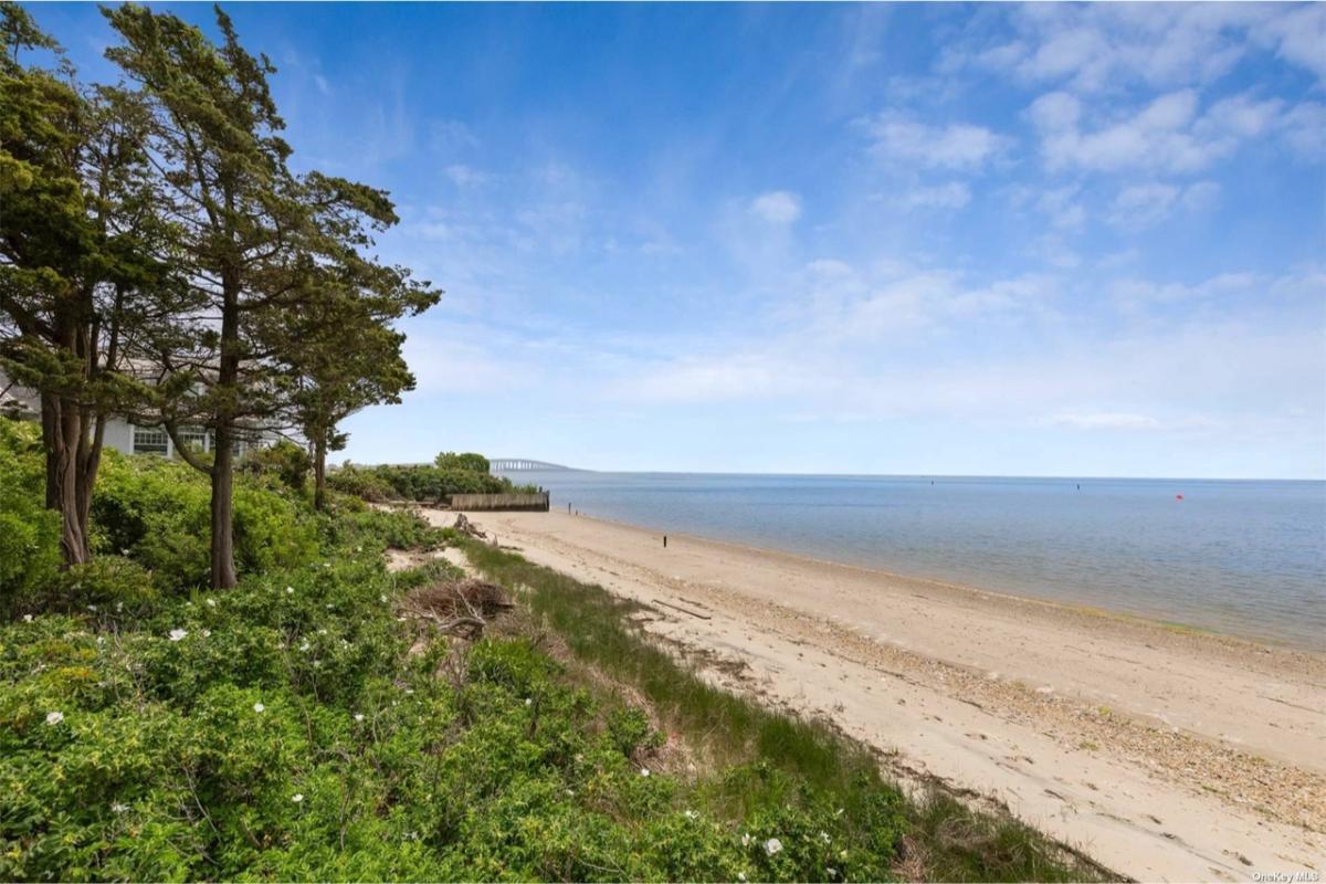 Stroll Along This Serene Oceanfront Escape Just Steps from the Porch
