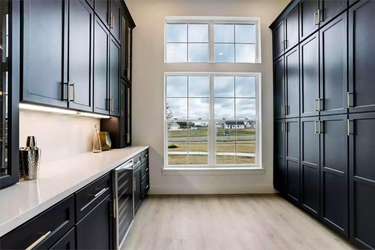 Take in the Dramatic Contrast in This Chic Butler