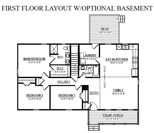 Basement Stairs Location