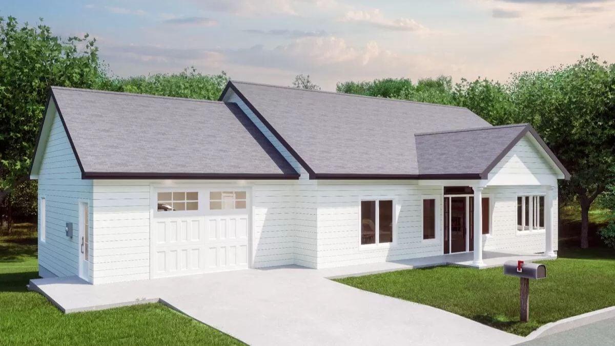 Discover This Bright Craftsman Exterior with Clean Horizontal Siding and Ample Windows