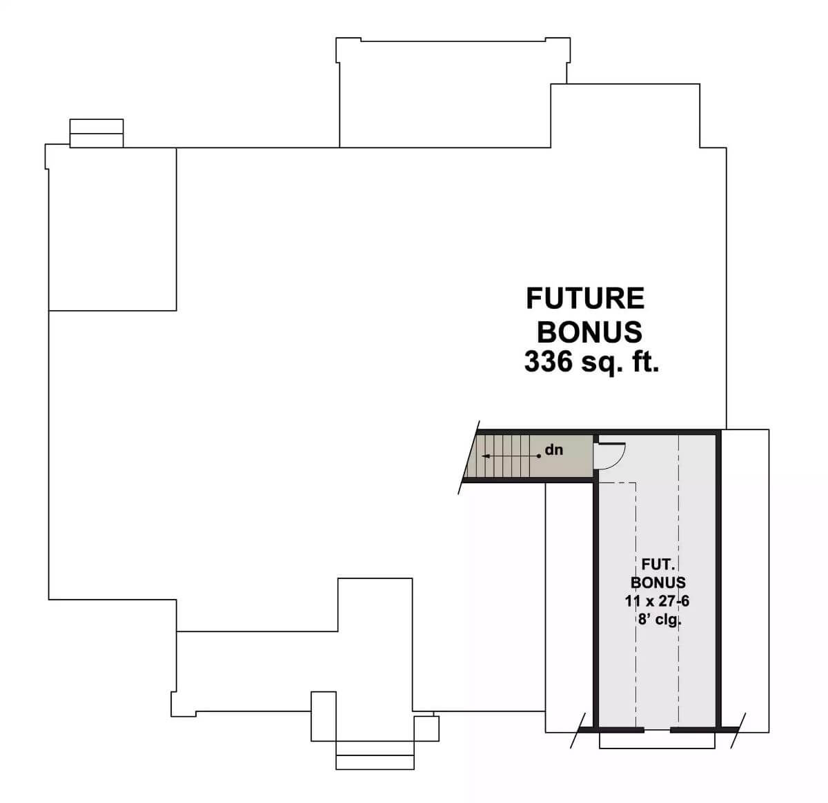 Bonus Level Floor Plan