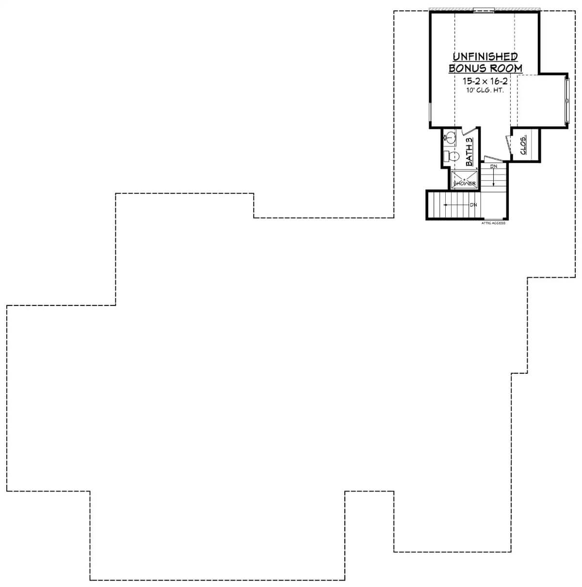 Bonus Level Floor Plan