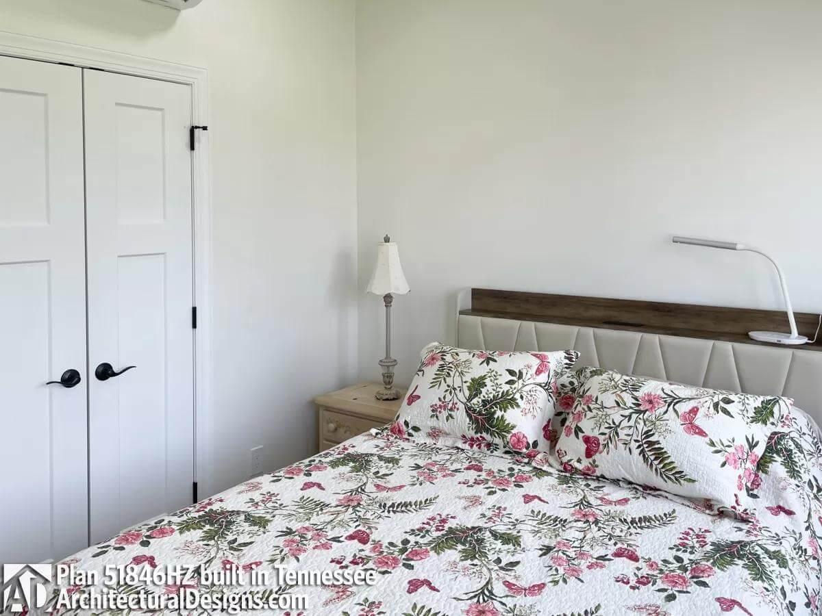 Floral Bedroom with Subtle Touches and a Soft Palette