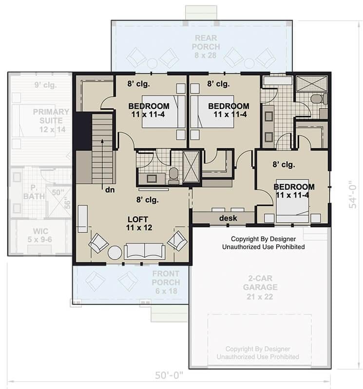 Explore This Pet-Friendly Home Plan with a Spacious Loft