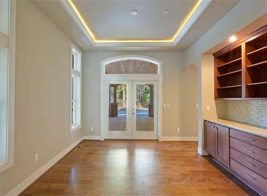 Appreciate the Subtle Elegance of This Craftsman Breakfast Nook