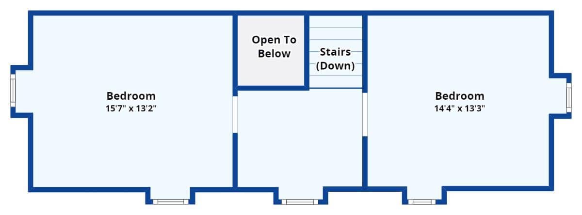 Upper-Level Simplicity with Two Spacious Bedrooms