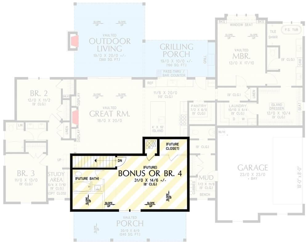 Versatile Bonus Room Above Garage—Perfect for Customization