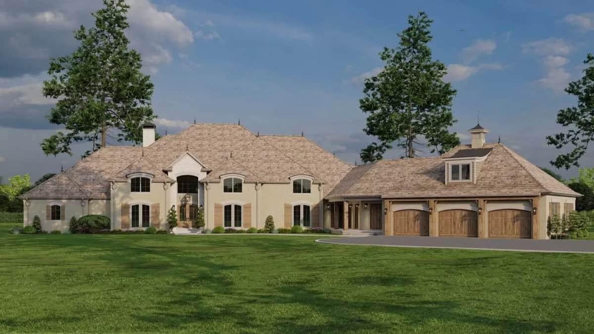 Explore This Elegant Estate with a Stunning Multi-Car Garage