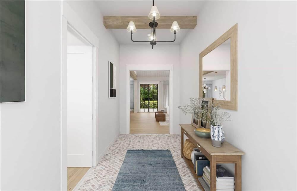 Step Into the Light-Filled Entryway with Rustic Touches