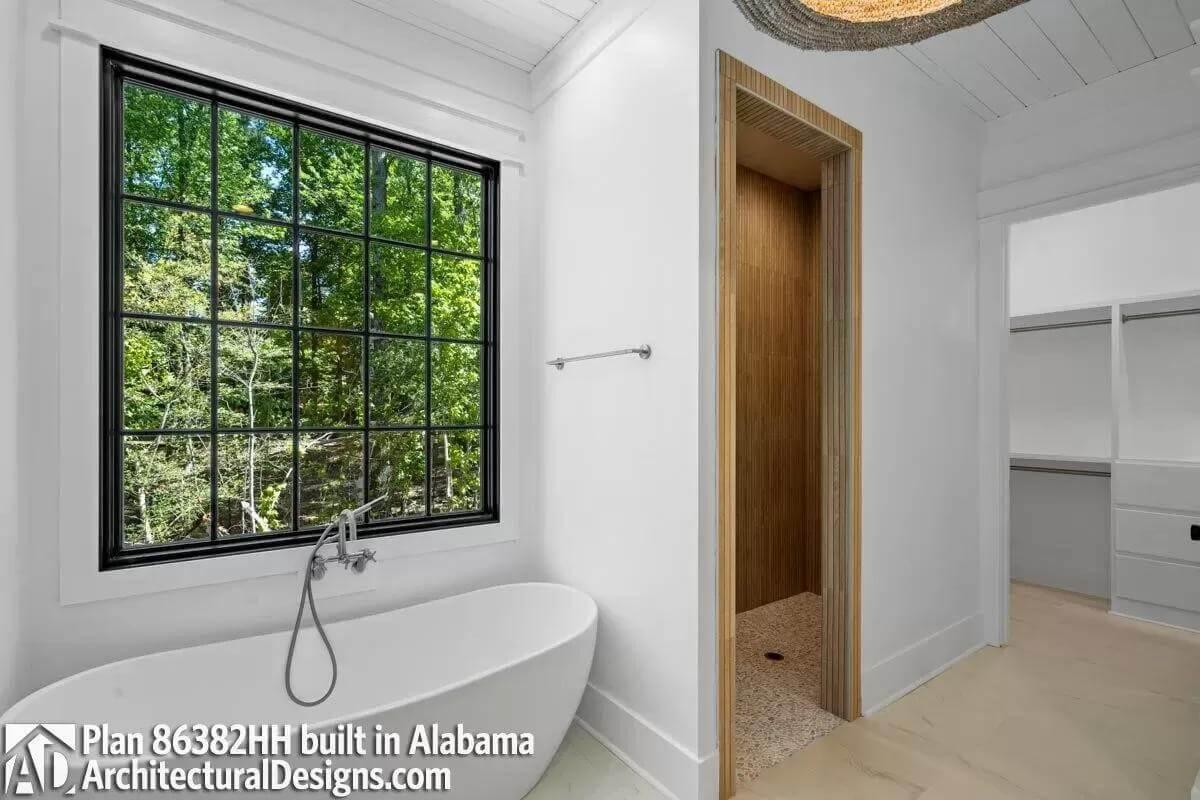 Take a Soak in This Spa-Like Bathroom with a View