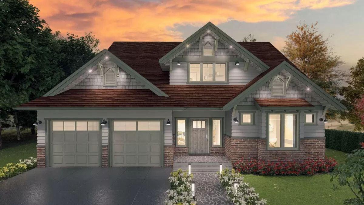 Charming Craftsman Home with Distinctive Siding Details