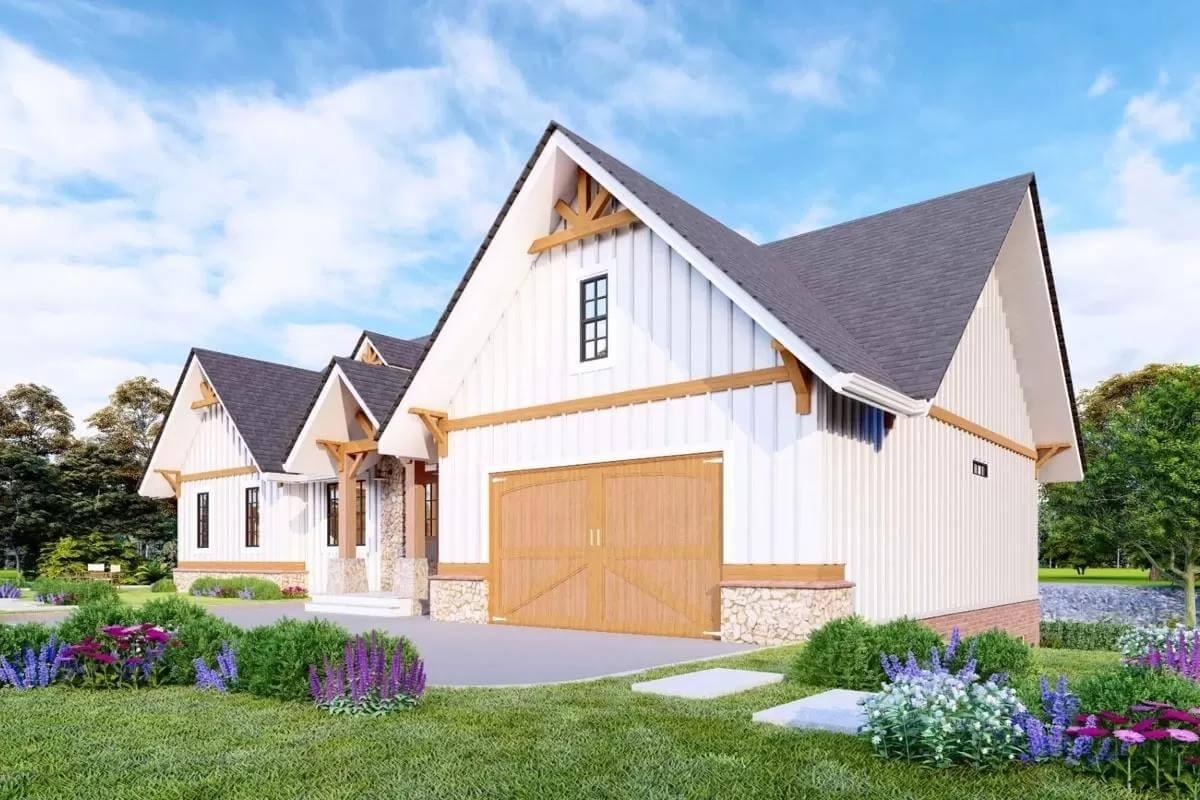 Explore the Craftsman Influence with Timber and Stone Highlights
