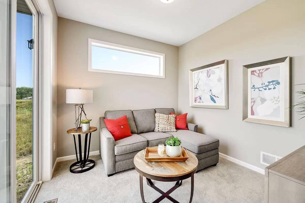 Cozy Nook with a Touch of Modern Comfort