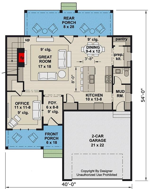Step into This Inviting Home with a Spacious Great Room and Office