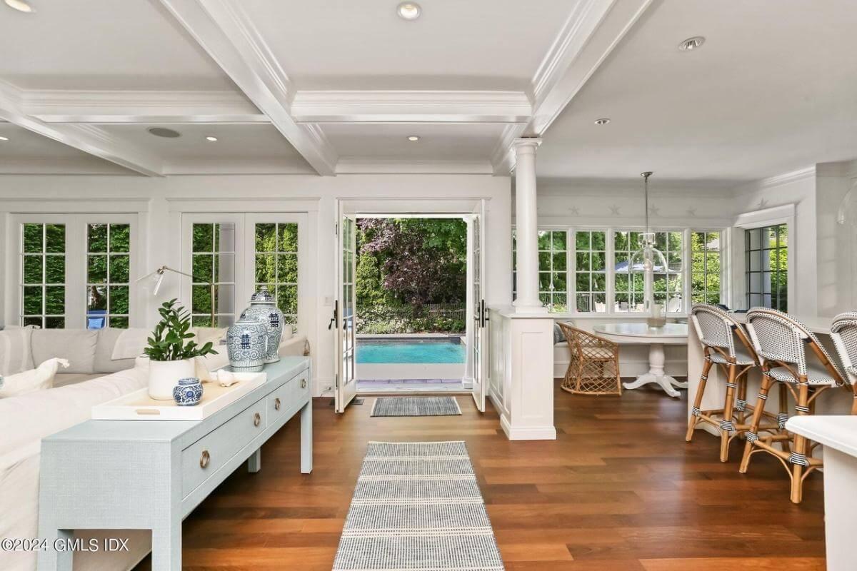 Enjoy This Open Living Space with Direct Pool Access