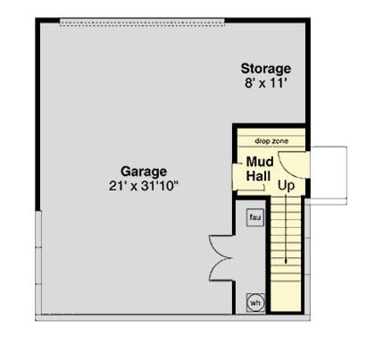 Lower Level Drive-Under Garage