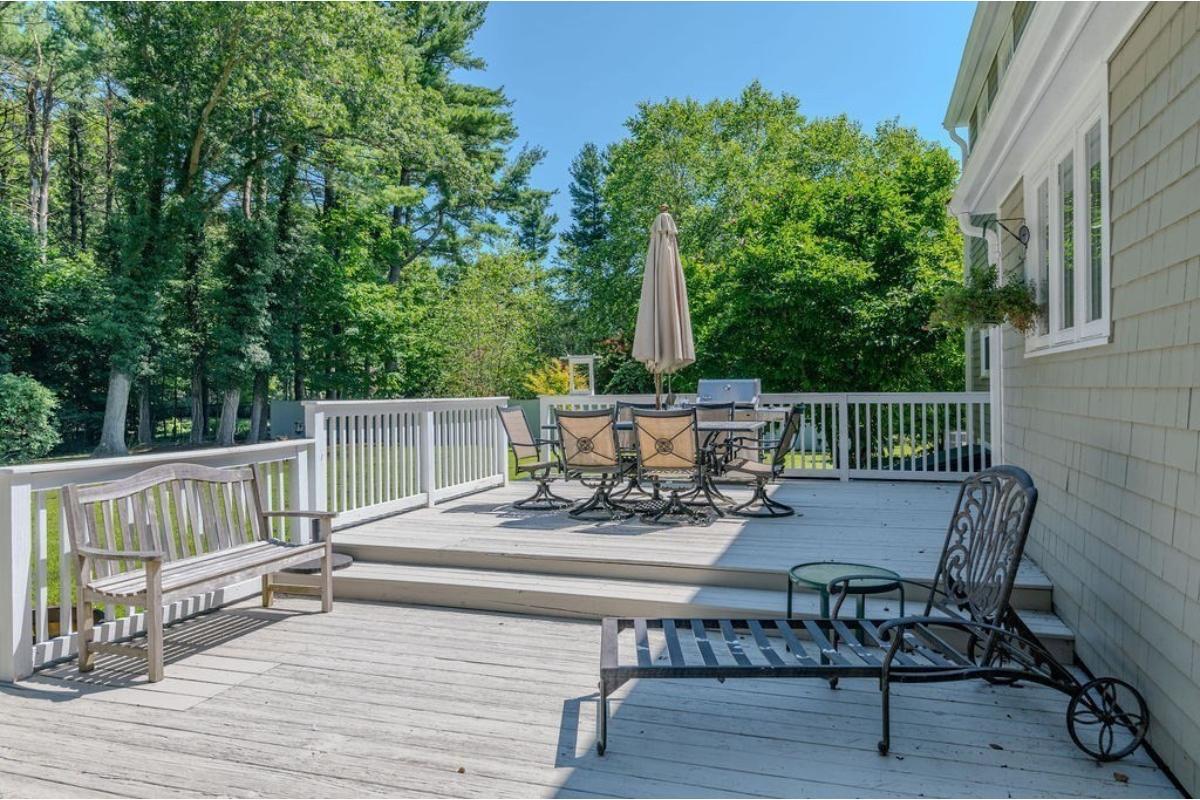 Enjoy the Spacious Deck with Relaxed Outdoor Dining