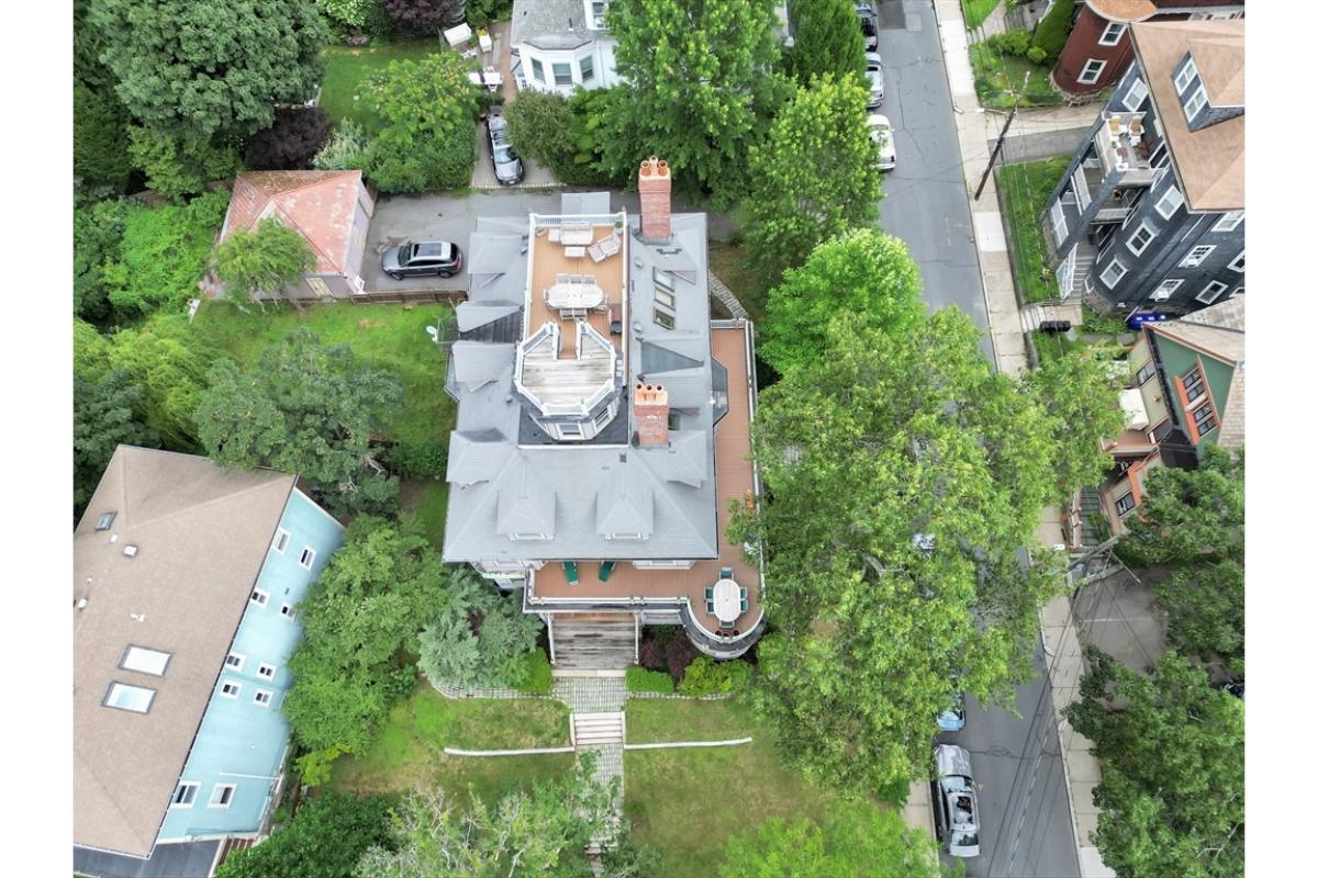 Explore the Wraparound Deck on This Victorian Aerial View