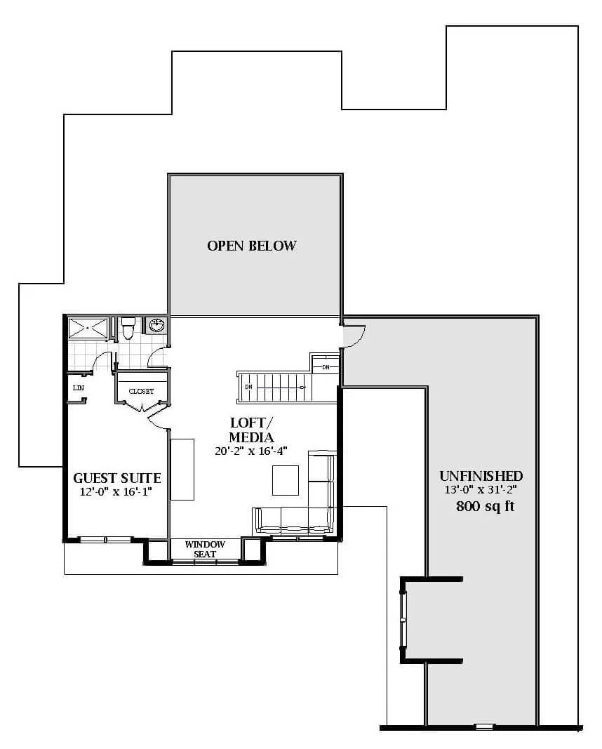 Explore the Versatile Loft and Guest Suite Combo