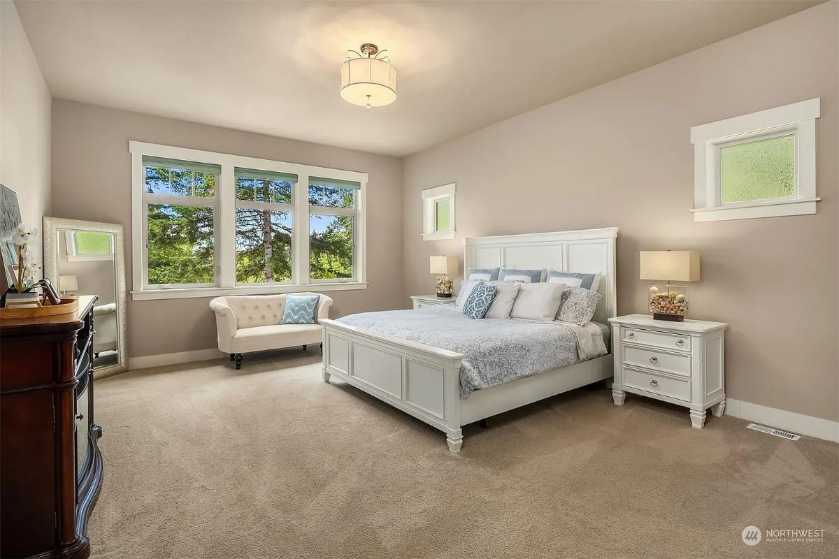 Rest Easy in This Serene Craftsman Bedroom with Soft Hues