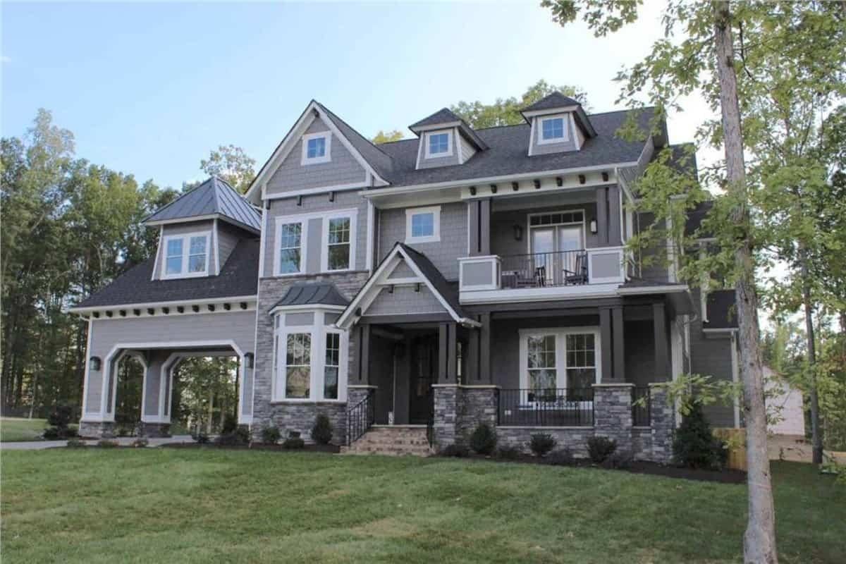 Check Out This Classic Craftsman Home with Its Beautiful Dormer Windows
