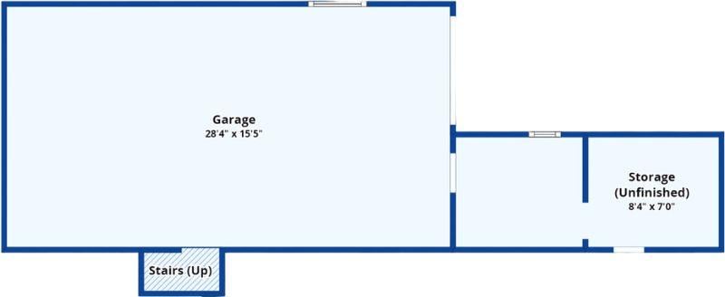 Check Out This Practical Garage Layout with Handy Storage Space