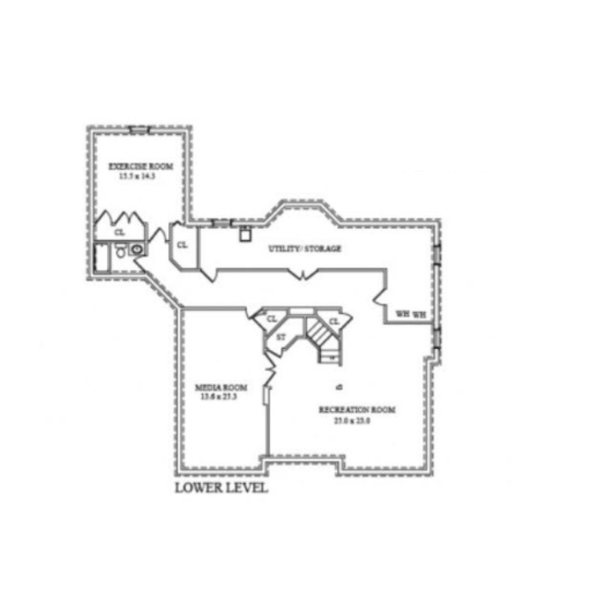 Discover the Versatile Lower Level with a Home Theater and Gym