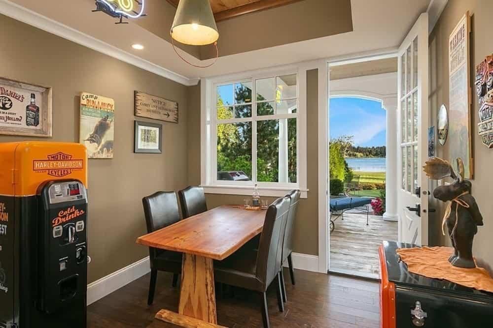 Step Into This Eclectic Dining Nook with a View