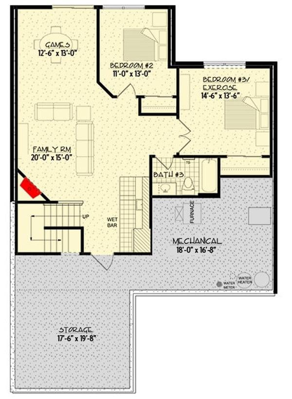 Discover the Versatile Lower Level with Game Room and Wet Bar