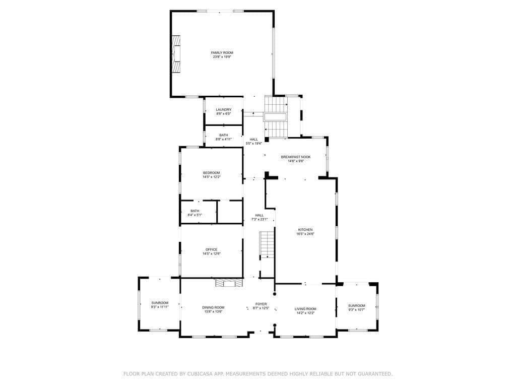 Exploring the Versatile Main Floor with a Spacious Family Room