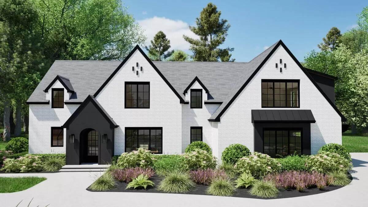 Classic Meets Modern with Those Striking Gables