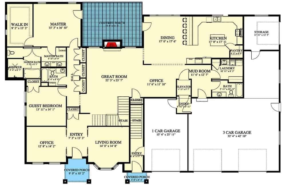 Explore the Spacious 3-Car Garage and Practical Storage Options