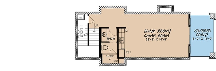 Lower Level Floor Plan