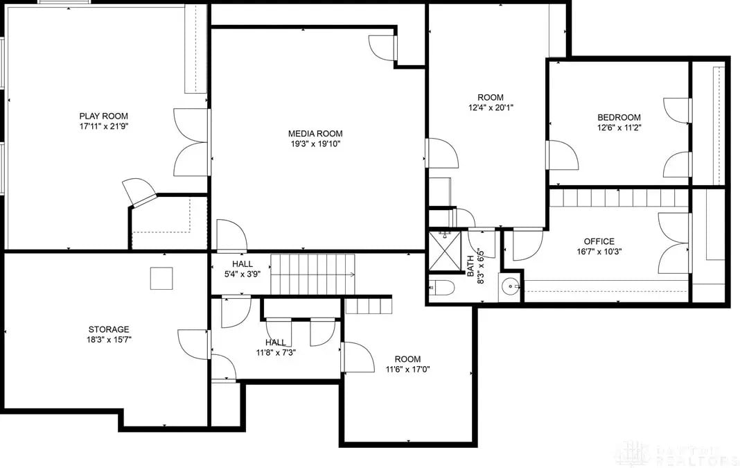 Lower Level Floor Plan