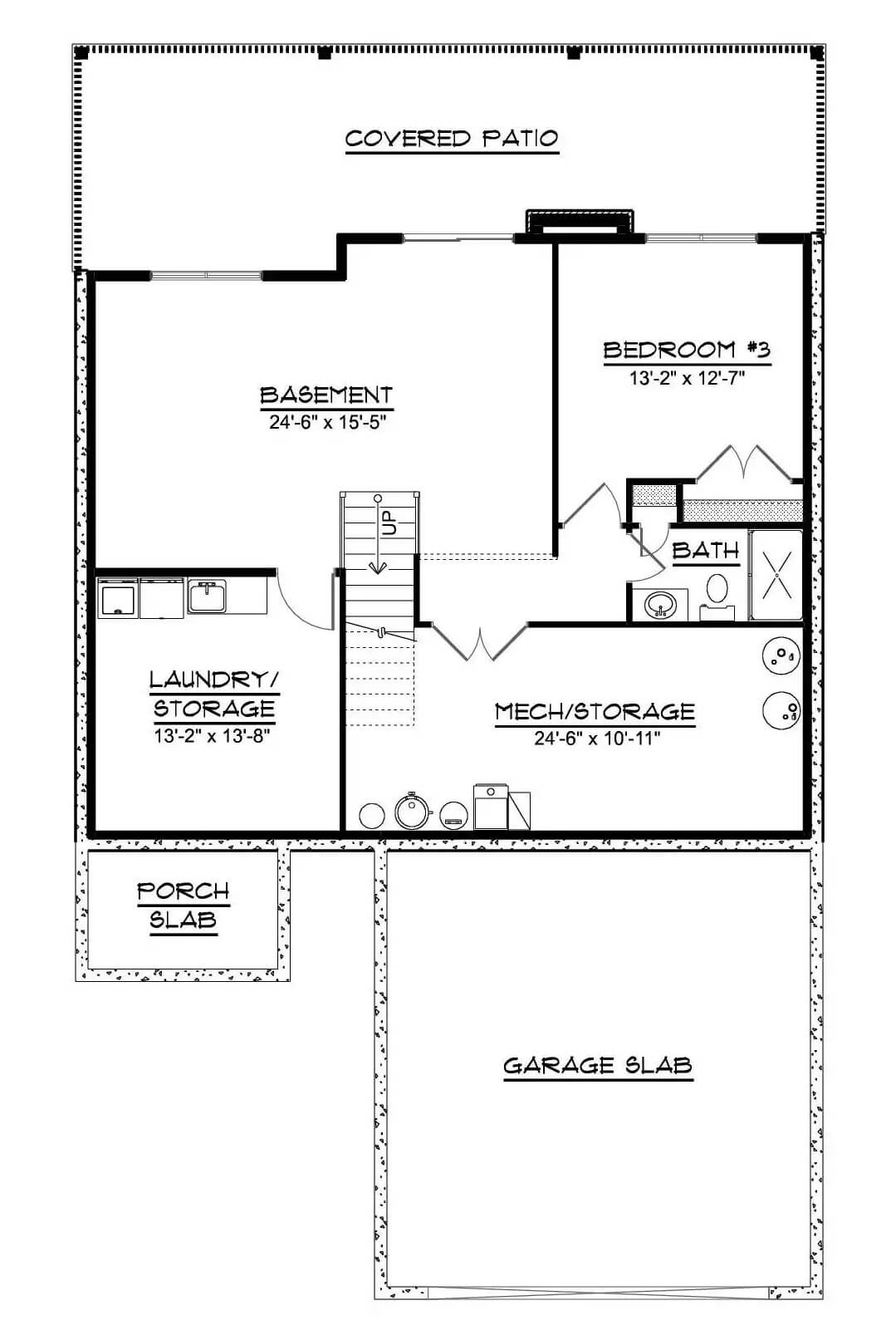 Lower Level Floor Plan