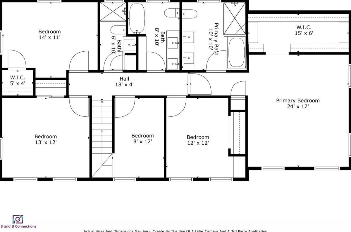 Second Level Floor Plan