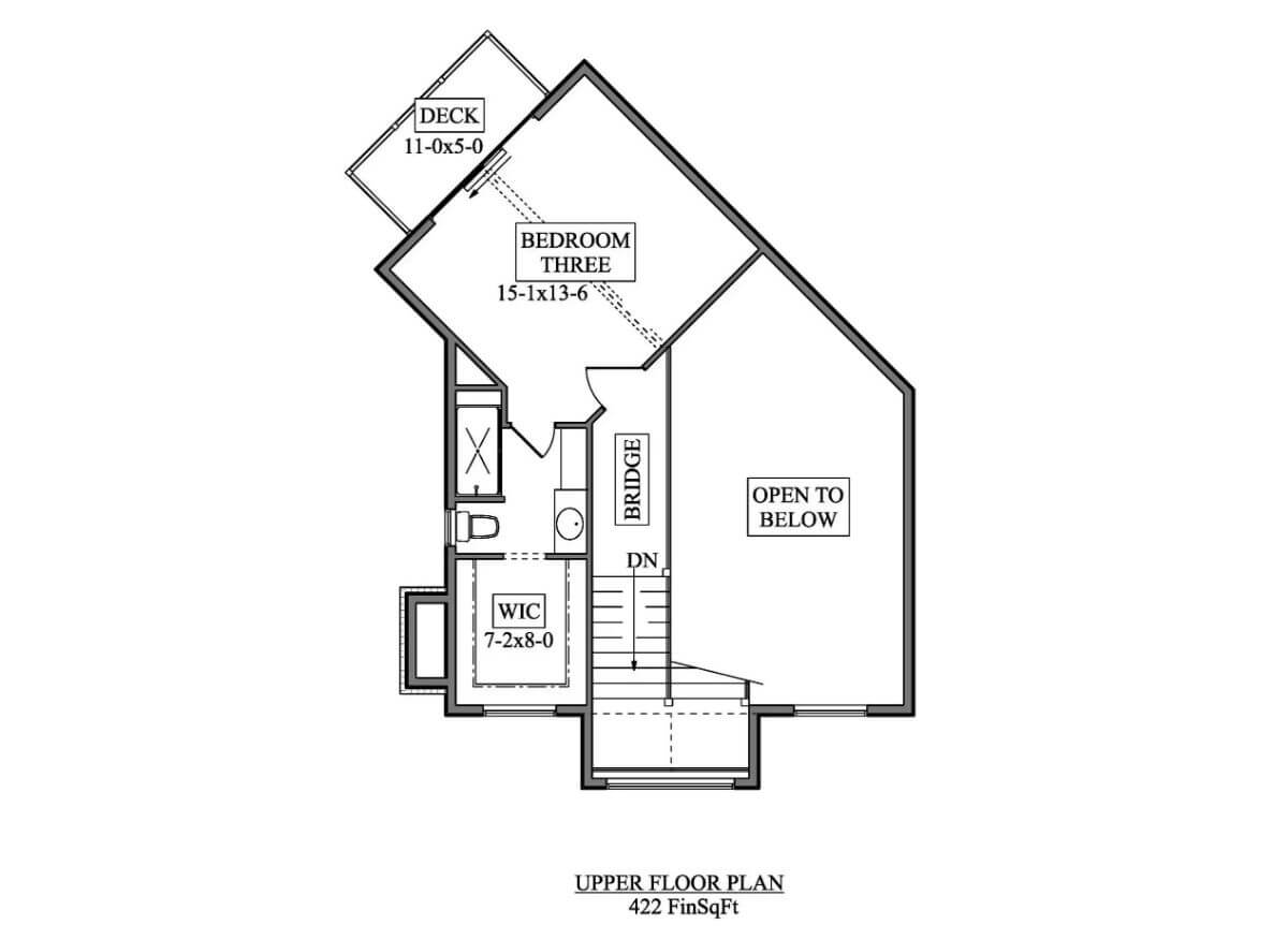 Second Level Floor Plan