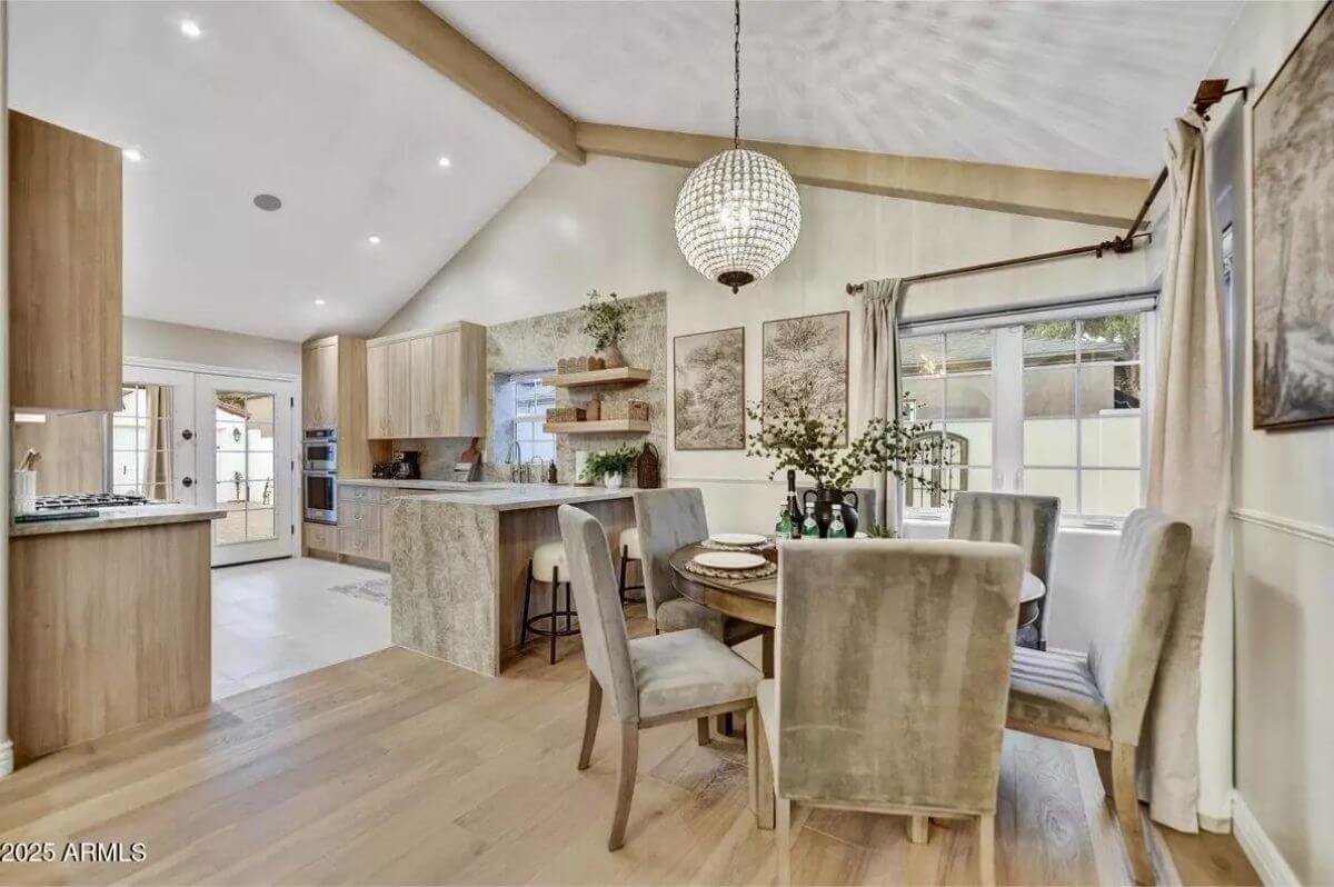 Kitchen and Dining Area