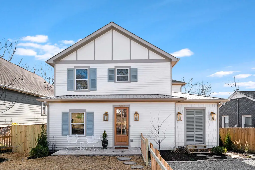 Cottage-Style 4-Bedroom Home with Side Patio and Covered Rear Deck (2,734 Sq. Ft. Floor Plan)