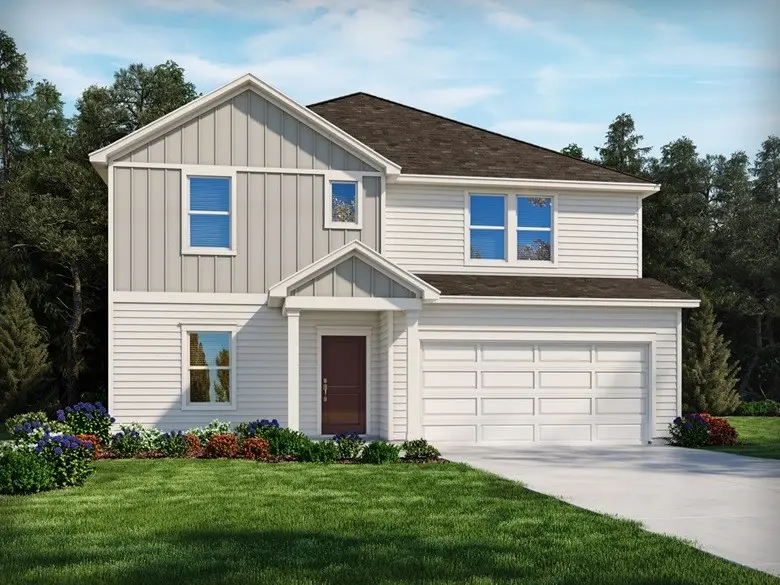 4-Bedroom Traditional-Style Home with Loft and Covered Patio (2,768 Sq. Ft. Floor Plan)