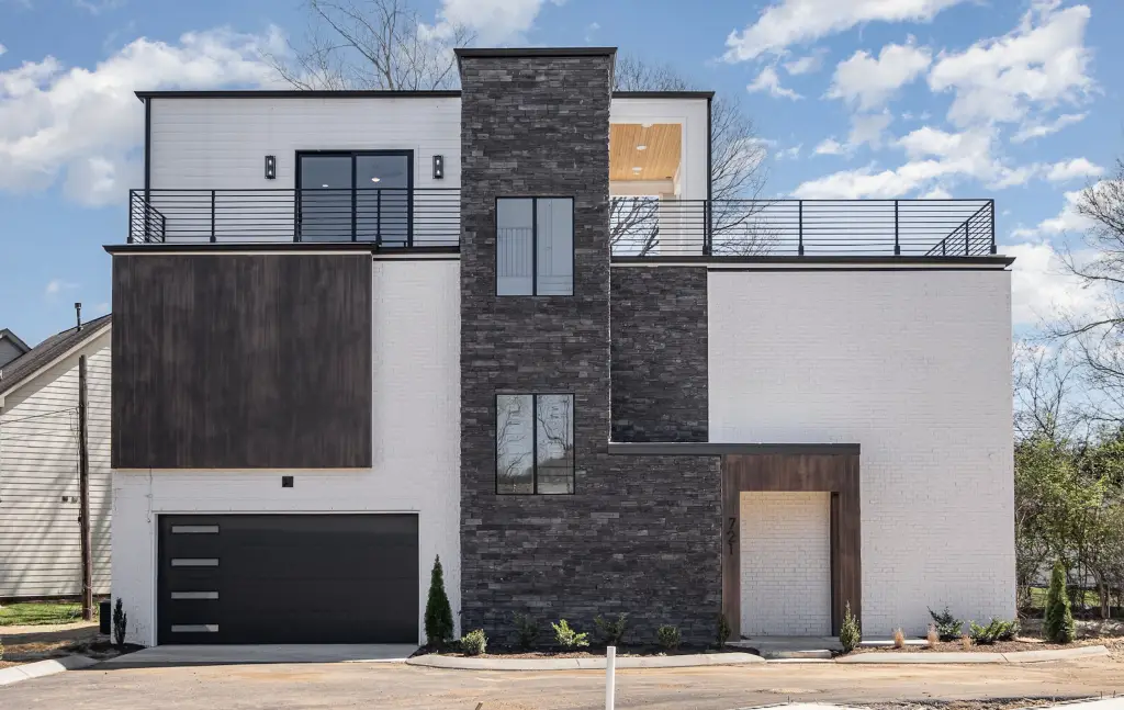 4-Bedroom Contemporary Home with Wet Bar, Elevator, and Rooftop Deck (3,640 Sq. Ft. Floor Plan)